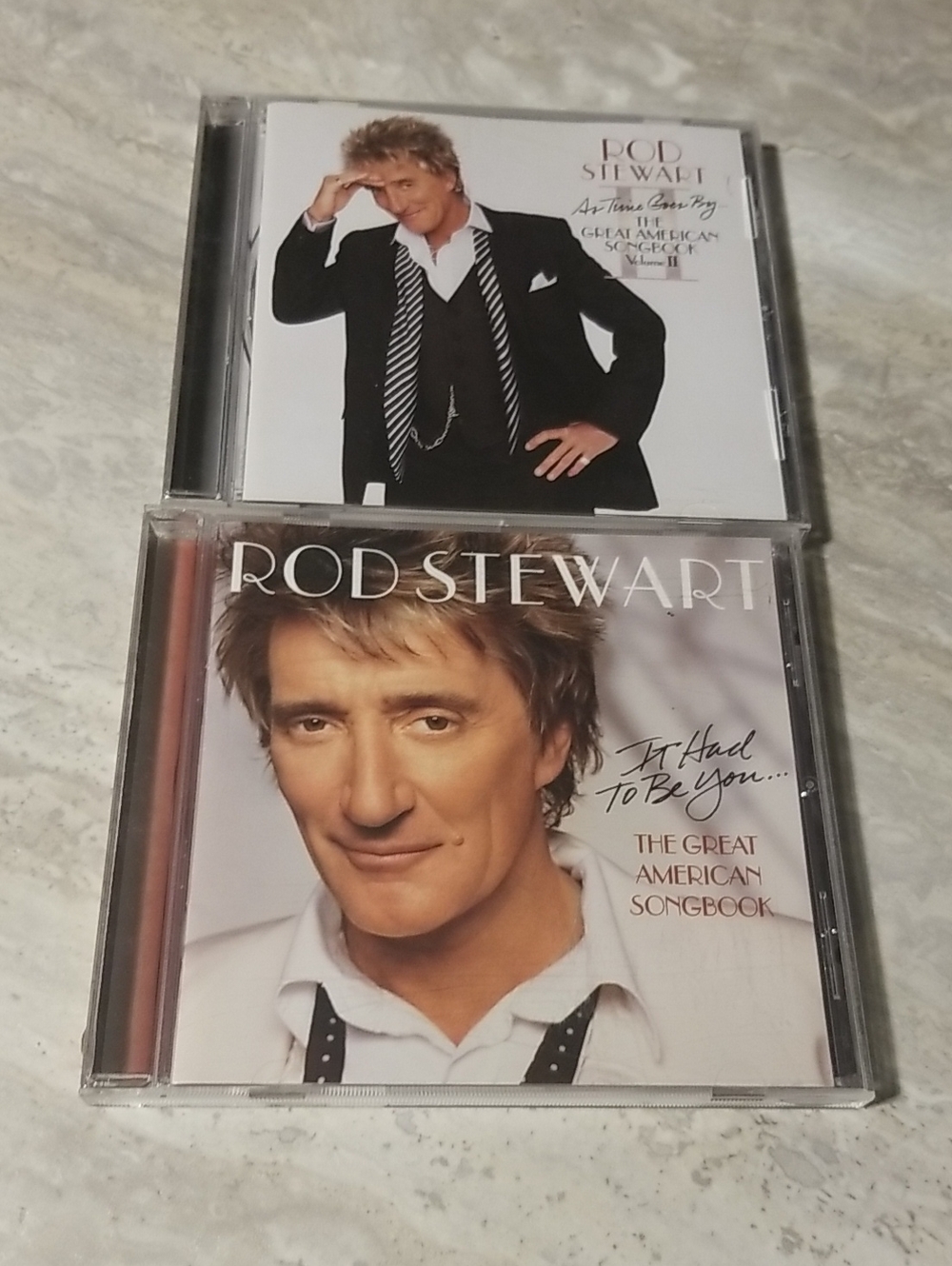 Rod Stewart "The Great American Songbook" Collection CDs